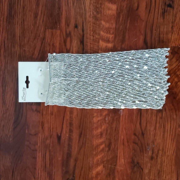 Silvertone Chain Drop Earrings - Picture 1 of 5